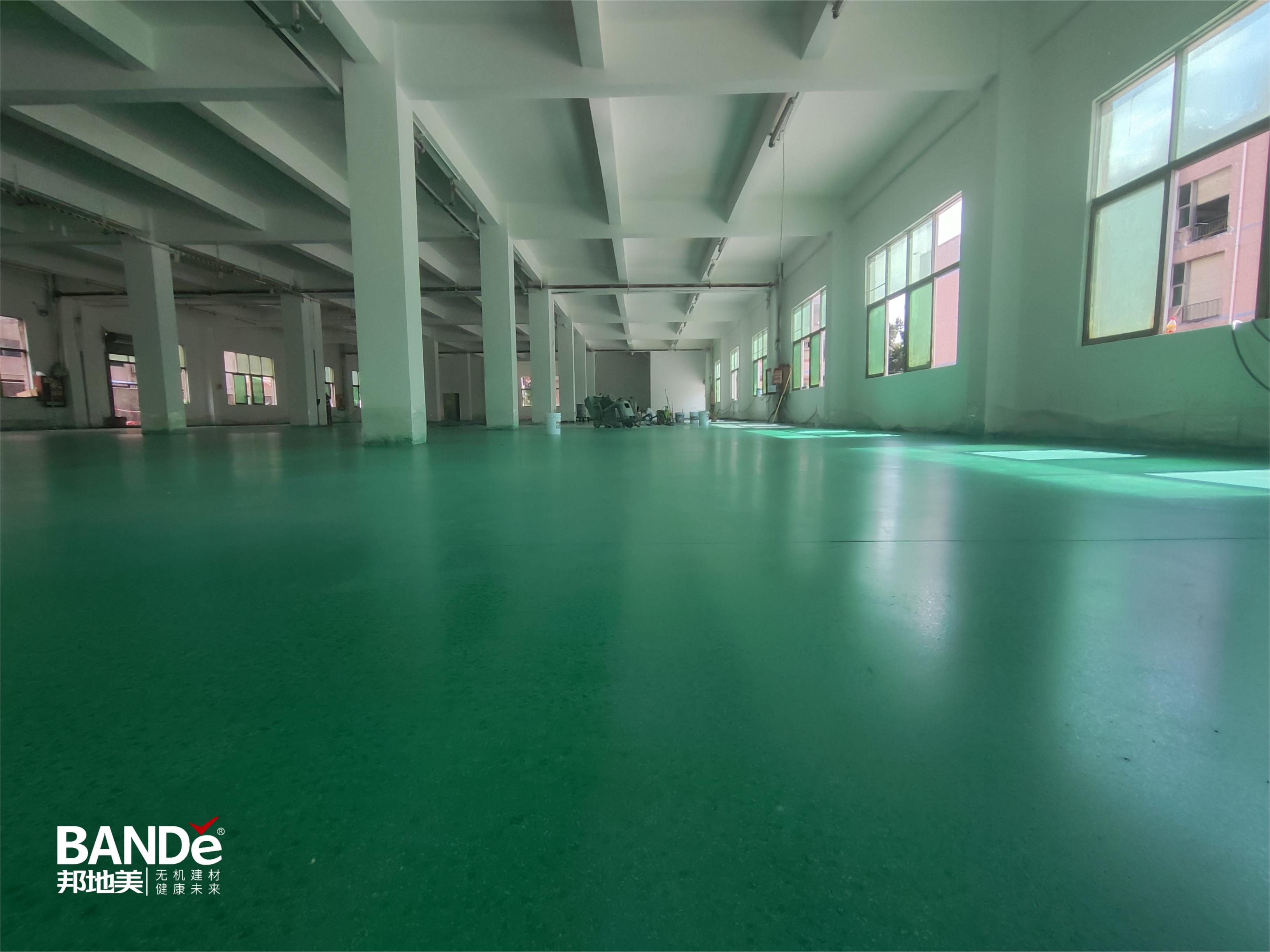 工廠地坪硬化，見證無機材料的硬核實力