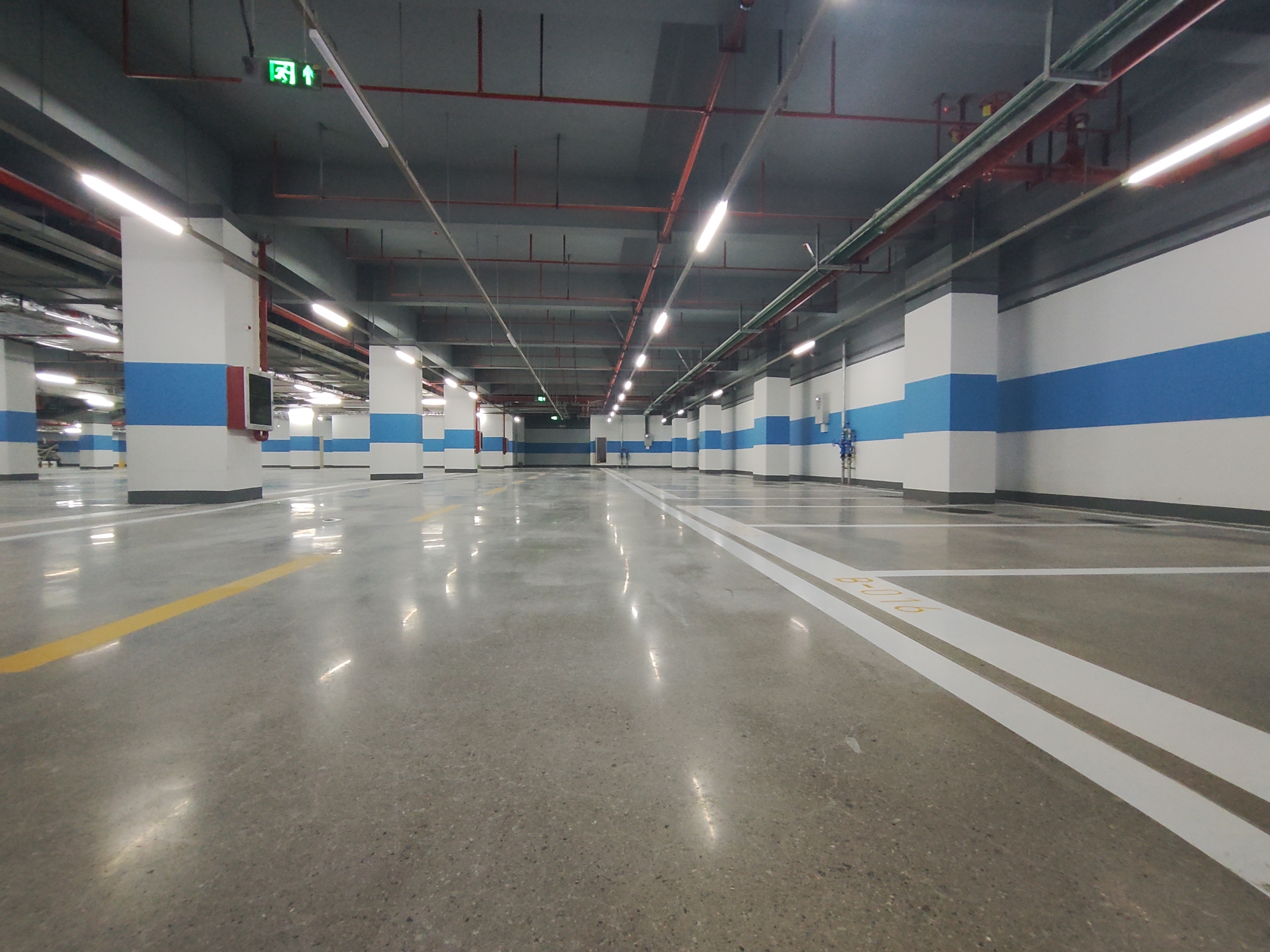 停車場涂料施工，新建地下停車場一站式裝修煥新